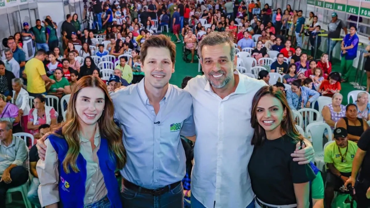 Daniel Vilela e Iara levam Goiás Social a Goianésia com mais de 80 serviços gratuitos