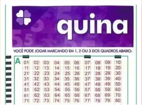 Quina 7082: aposta de Goiânia ganha R$ 12.675,20