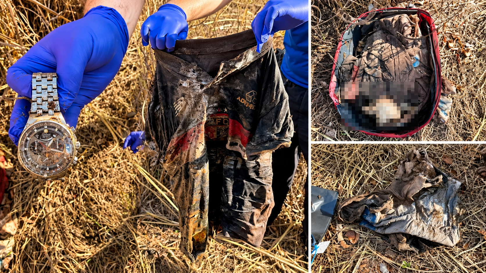 Mala encontrada em Goiás continha ossada humana, relógio de luxo e camisa do São Paulo