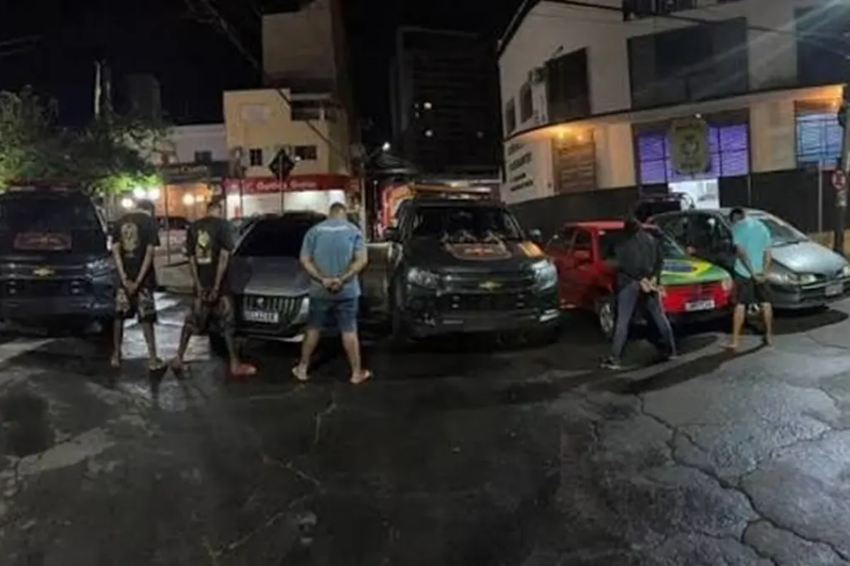 Megaoperação da Polícia Militar prende cinco suspeitos de envolvimento em homicídios em Anápolis