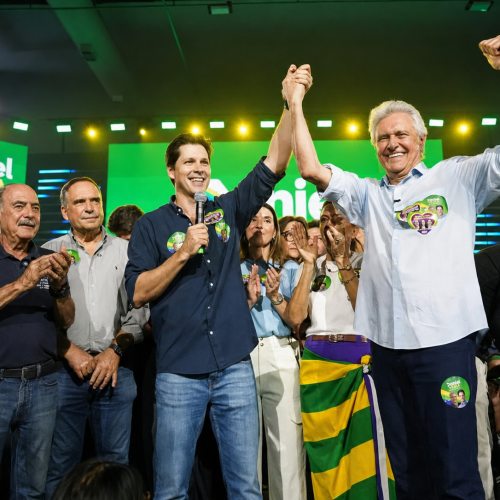 Convenção da base aliada oficializa Daniel Vilela à reeleição e Luiz do Carmo como vice