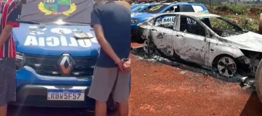Trio é detido após mulher ser torturada e esfaqueada durante roubo em Goianira