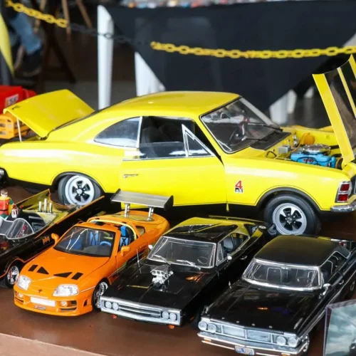 Encontro de colecionismo reúne miniaturas e campeonato de customização em Goiânia
