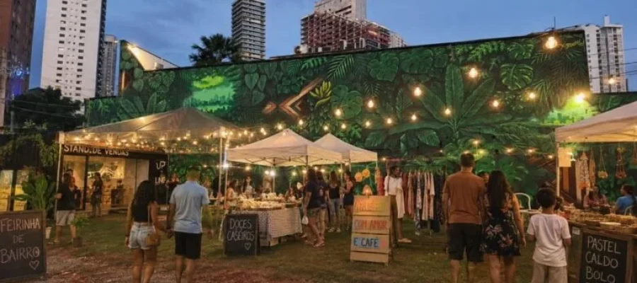 Projeto Feira reúne gastronomia, artesanato e pequenos negócios em Goiânia