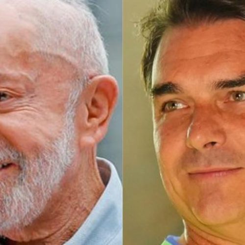 Flávio Bolsonaro e Lula vão disputar o segundo turno da eleição presidencial
