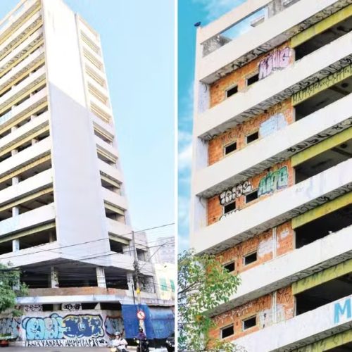 Prédio abandonado há mais de 10 anos no Centro deve virar moradia popular para mais de 50 famílias, em Goiânia