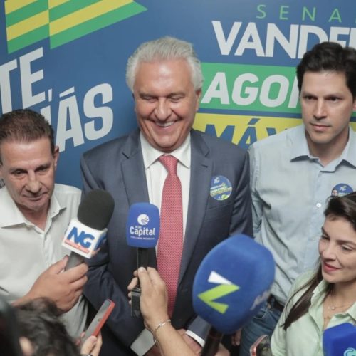 Caiado confirma pré-candidatura de Gracinha ao Senado