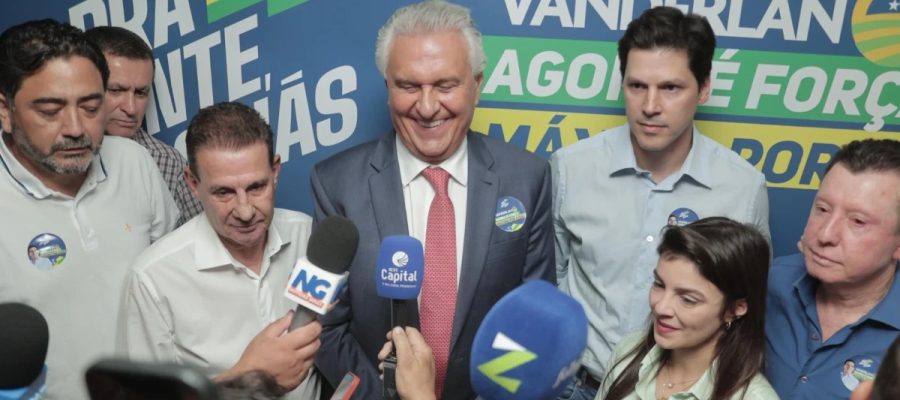 Caiado confirma pré-candidatura de Gracinha ao Senado