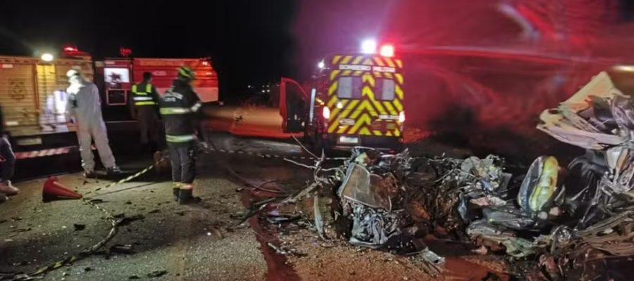 Vereador, mulher e filho morrem em acidente na GO-206, em Goiás