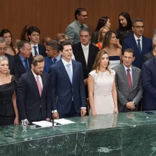 Ronaldo Caiado deixa Governo de Goiás e transfere cargo a Daniel Vilela