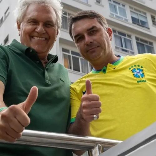 Valdemar diz que Caiado seria ‘bom vice’ para Flávio Bolsonaro