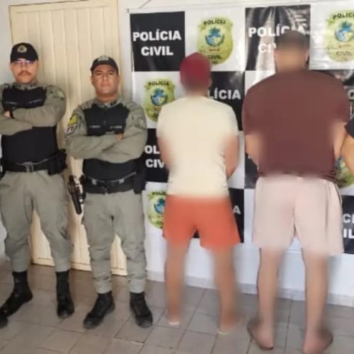 Dupla é presa após viajar 500 km para extorquir professora em São Miguel do Araguaia