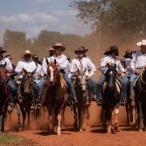 Cavalos de até 200 mil e famosos: veja detalhes da cavalgada do Gusttavo Lima