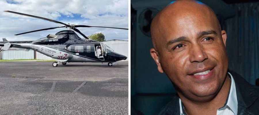 Buscas por helicóptero com cantor Rick entram no segundo dia em Santa Catarina; aeronave segue desaparecida